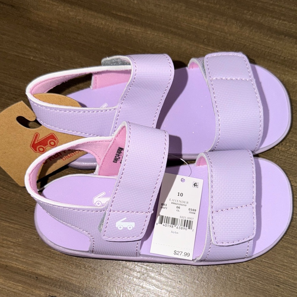 See Kai Run Lavender Girls Sandals
